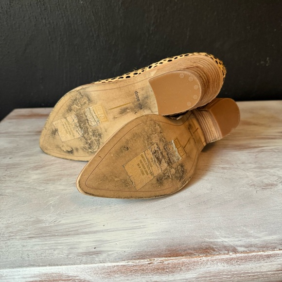 Dolce Vita Leopard Calf Hair Sonni Booties Size 7 Women's Booties - Picture 5 of 5